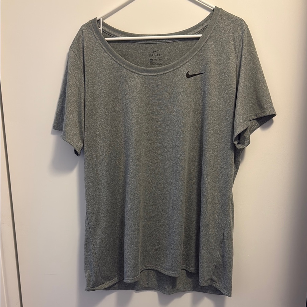 Nike Gray Athletic T-Shirt